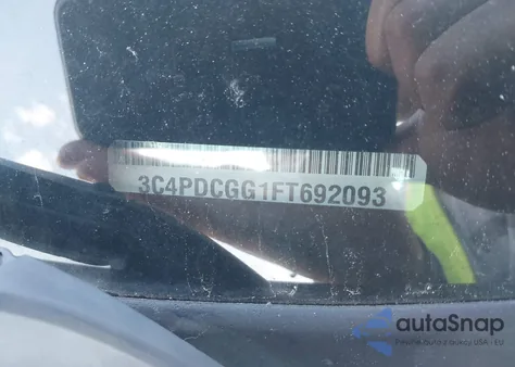 2015 Dodge Journey Crossroad из США, поврежденный, VIN 3C4PDCGG1FT692093